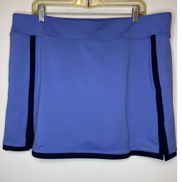 NWT Outdoor Voice Freeform 3" Skort XXS Delphinium Navy Athletic Athleisure - Picture 1 of 8